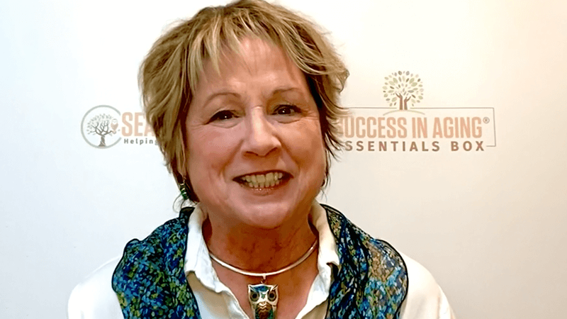 Poster image for Essentials Boxes showing Di speaking to the camera.